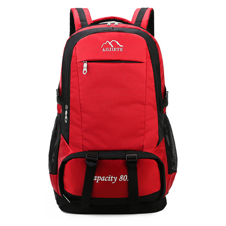 60L Men's Double Shoulder Backpack for Travel & Hiking