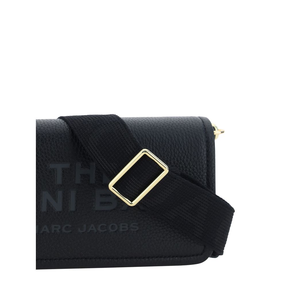 Marc Jacobs Black Calf Leather Bos Taurus Shoulder Bag