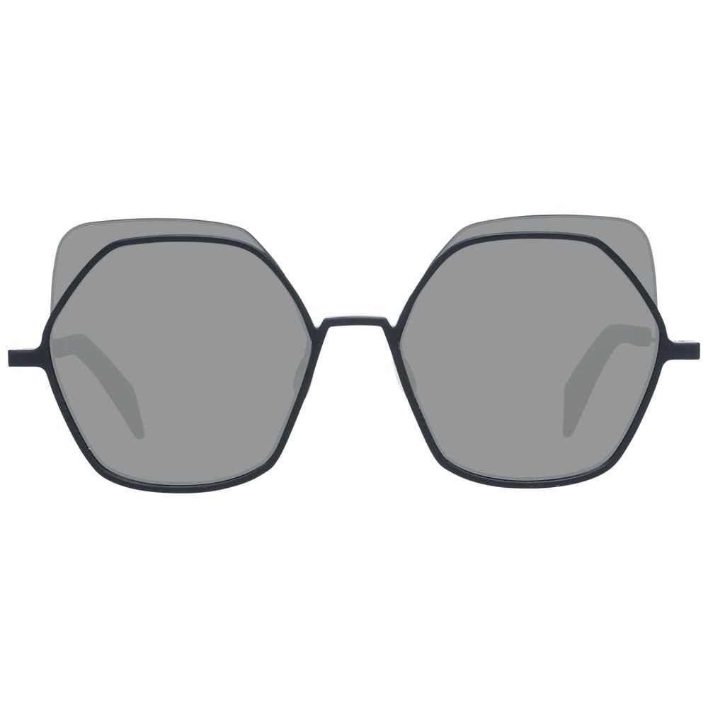 Yohji Yamamoto Black Metal & Plastic Sunglasses