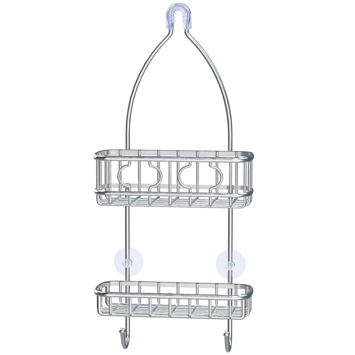 Simple Houseware Stainless Steel Bathroom Hanging Shower Head Caddy Organizer (22 x 10.2 x 4.2 inches)