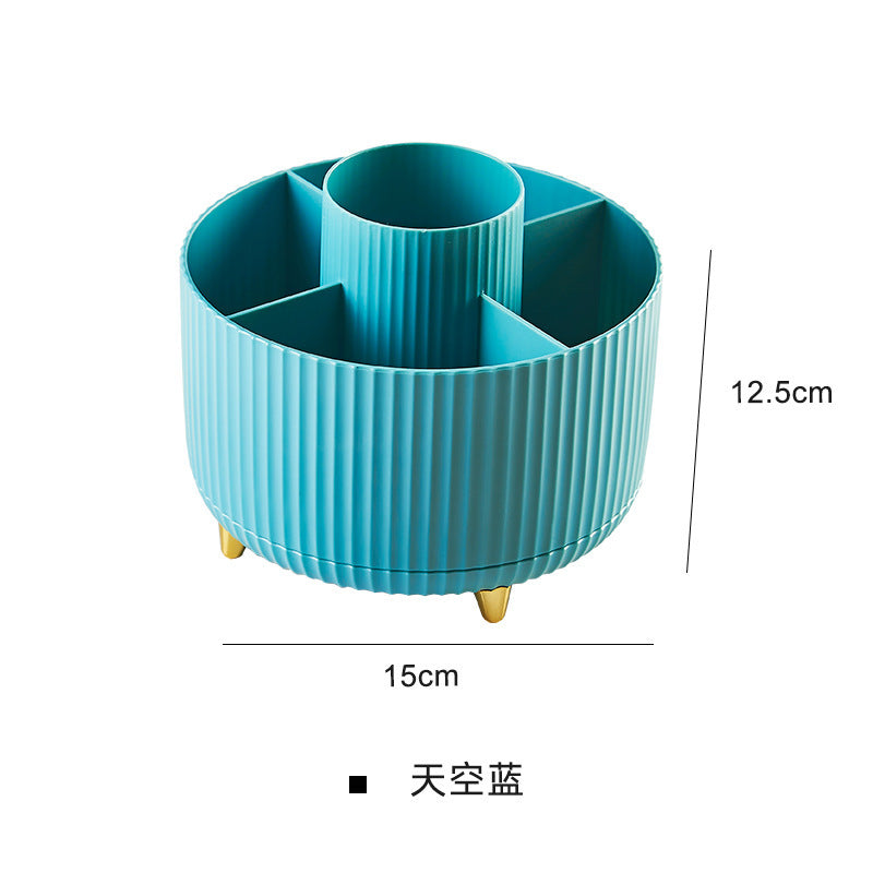 Rotating Large Capacity Luxury Desk Organizer Box