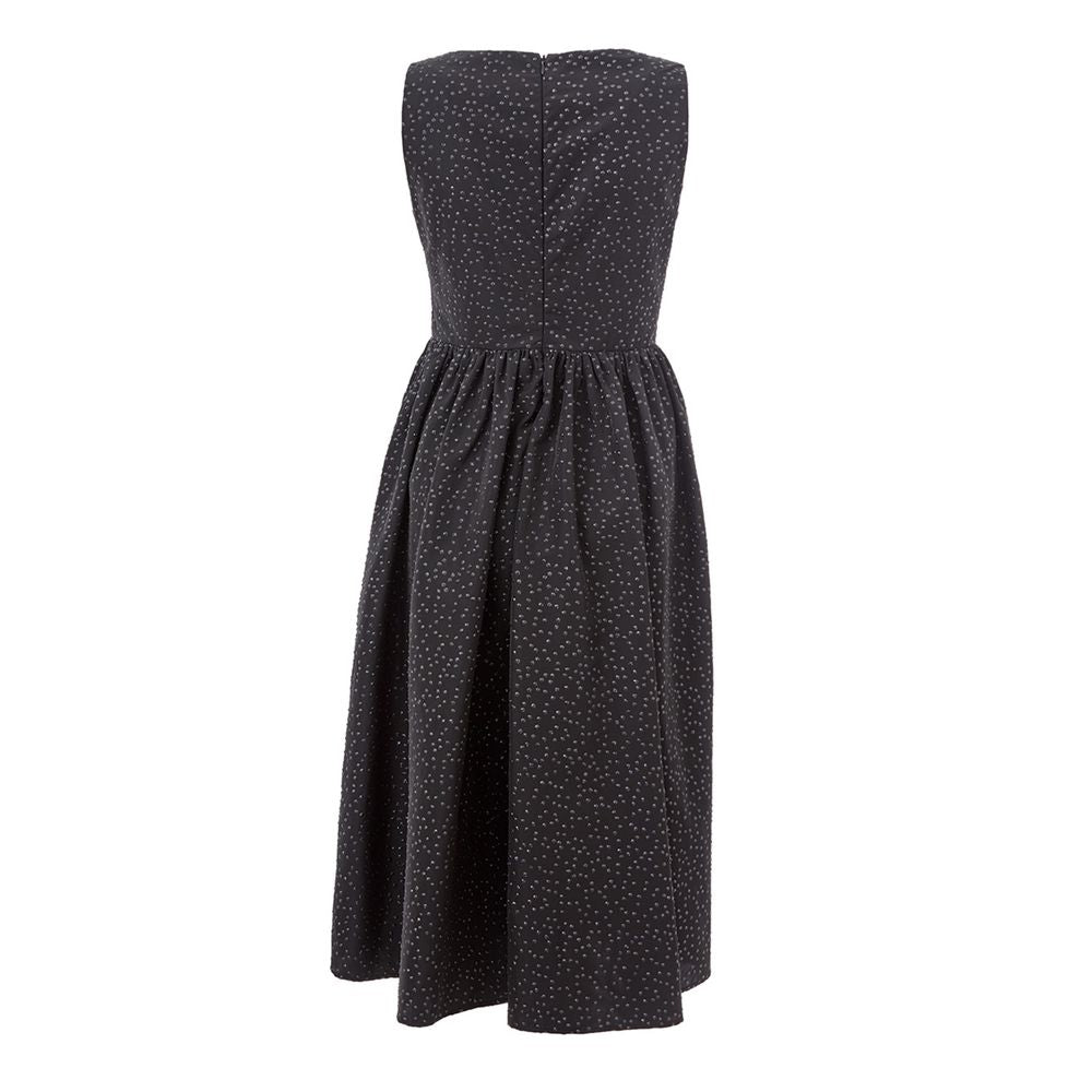 Lardini Black Polyethylene Casual Dress