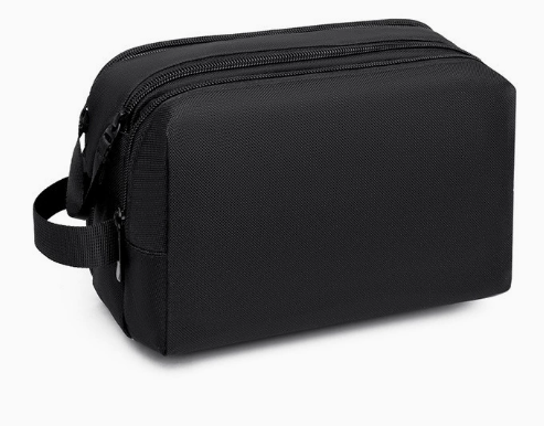 Double Compartment Organizer Travel Toiletry Bag (One)