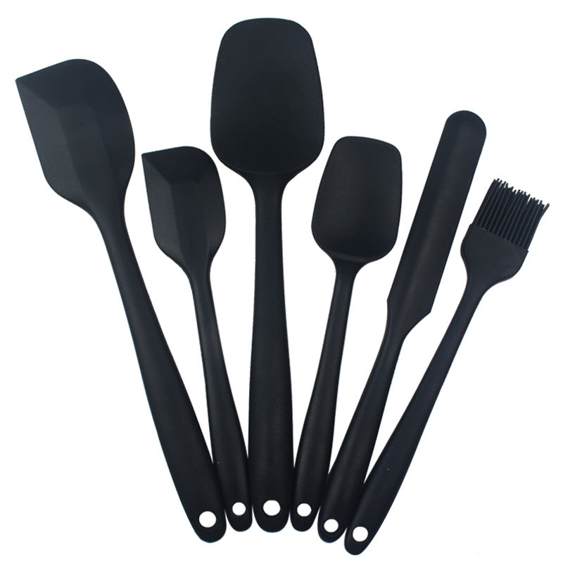 Silicone Spatula Set - 6 Heat Resistant Kitchen Tools