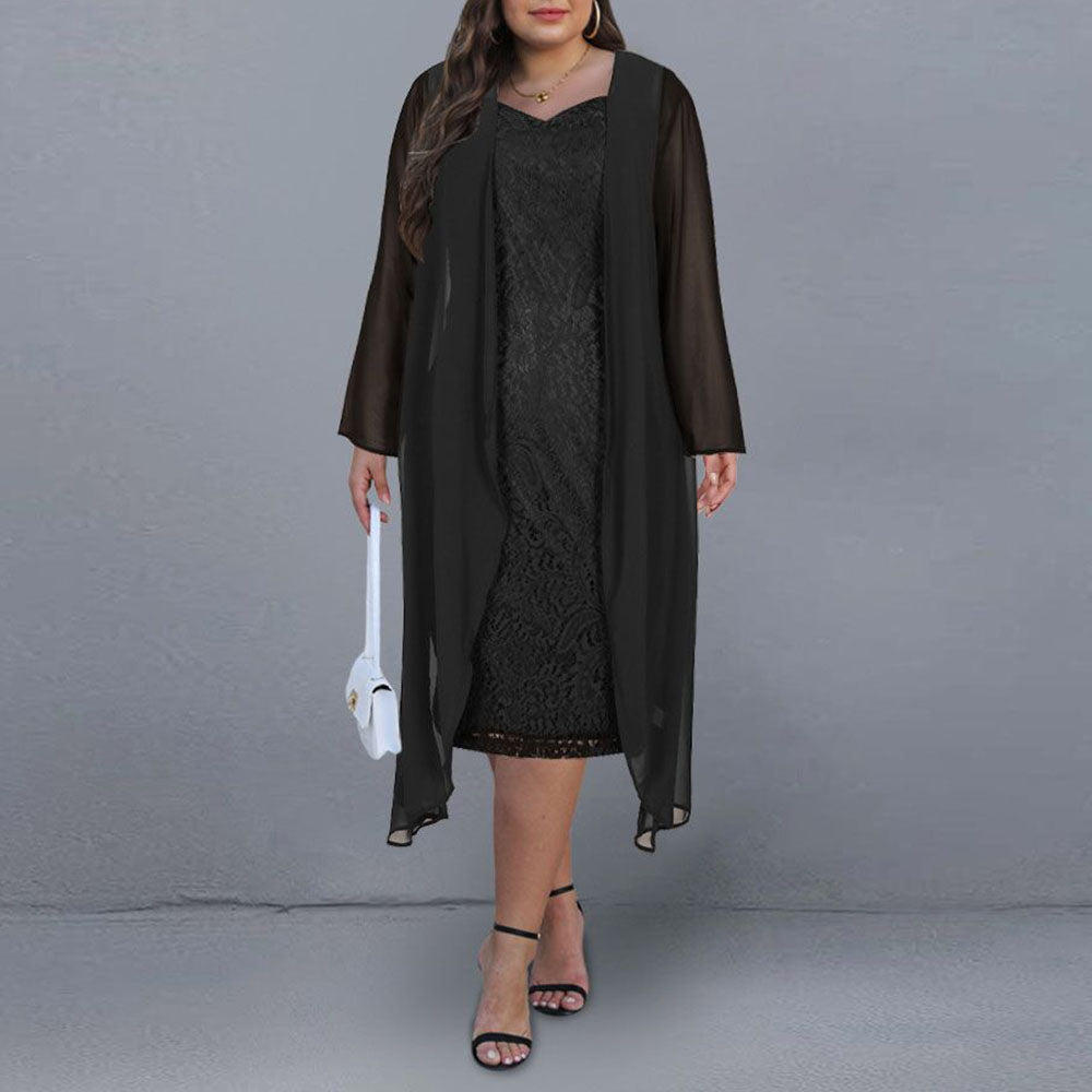 Spring Women's Loose Fit Slim Temperament Dress
