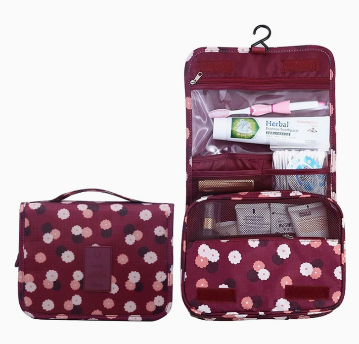Hanging Foldable Travel Toiletry Storage Bag