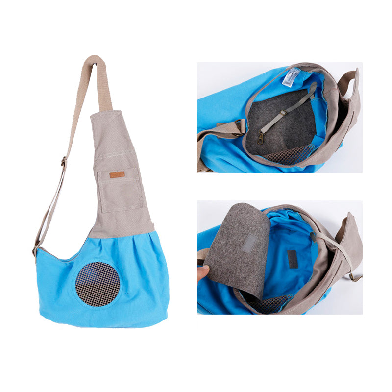 Pet Backpack for Dogs and Cats - Travel Bag, Portable