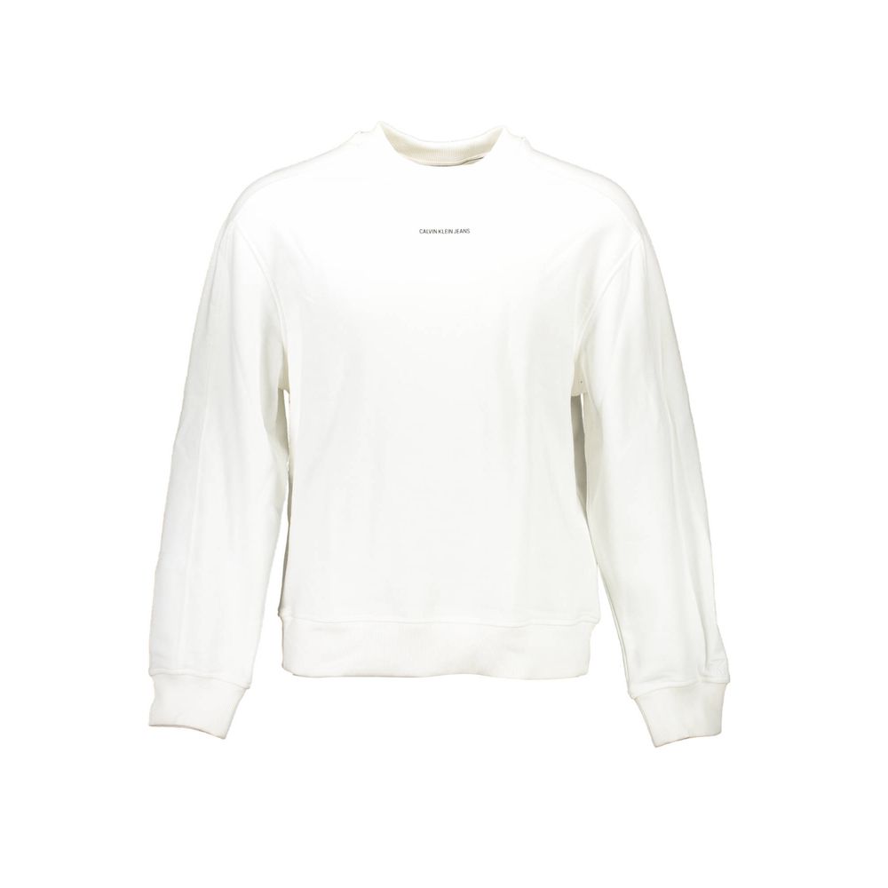 Calvin Klein Bianco Cotton Mens Sweatshirt