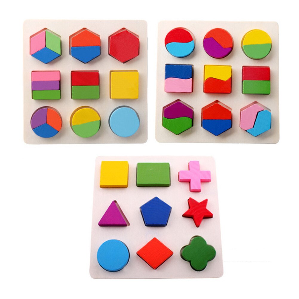 Wooden Educational Toy for Shapes, Letters, and Numbers