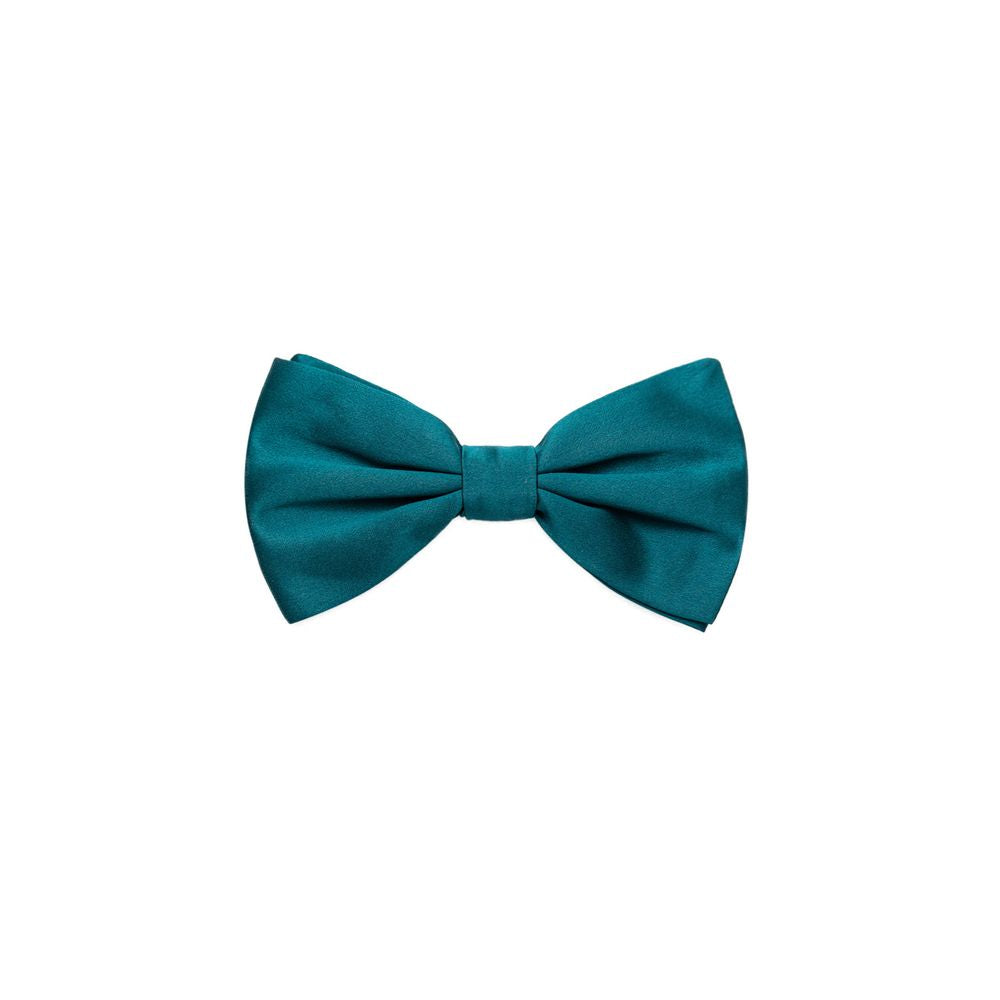 Dolce & Gabbana Green Silk Bowtie