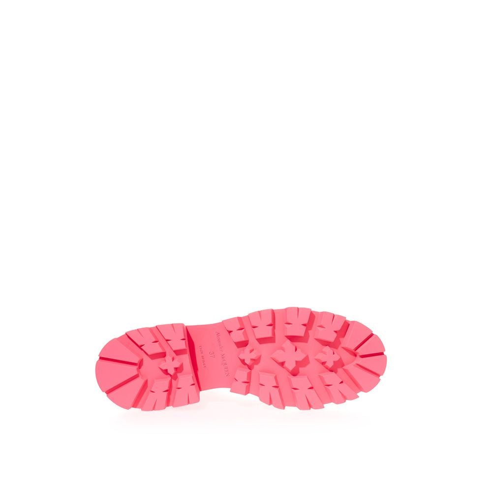 Alexander McQueen Black Leather Chelsea Boots