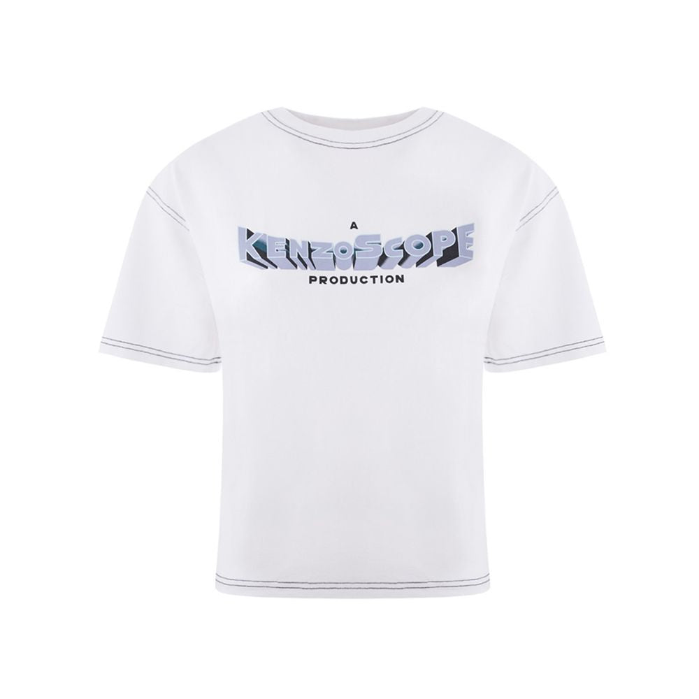 Kenzo White Cotton T-Shirt