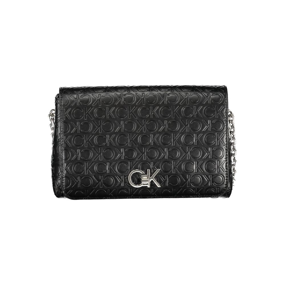Calvin Klein Black Polyester Women's Shoulder Bag