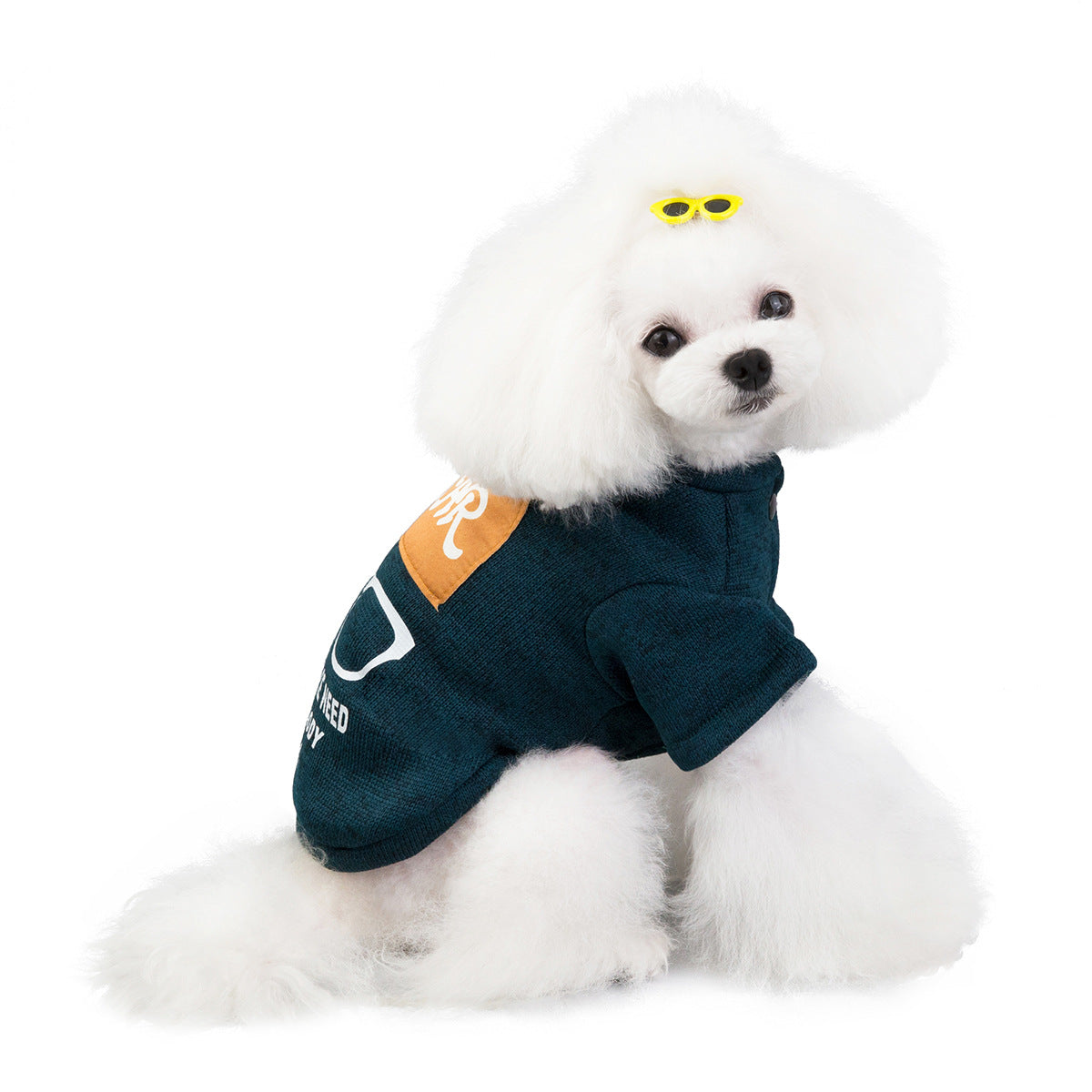 Pet Cat and Dog Apparel - Teddy Sweater and Accessories