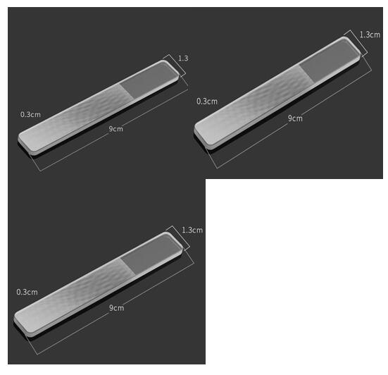 Portable Nano Glass Nail File Polishing Tool Set