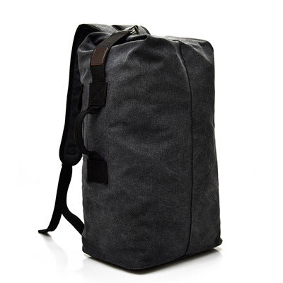 High-Capacity Canvas Backpack for Hiking Adventures