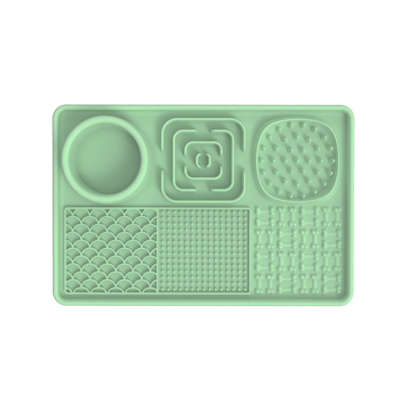 Silicone Pet Feeding Mat and Slow Feed Pad