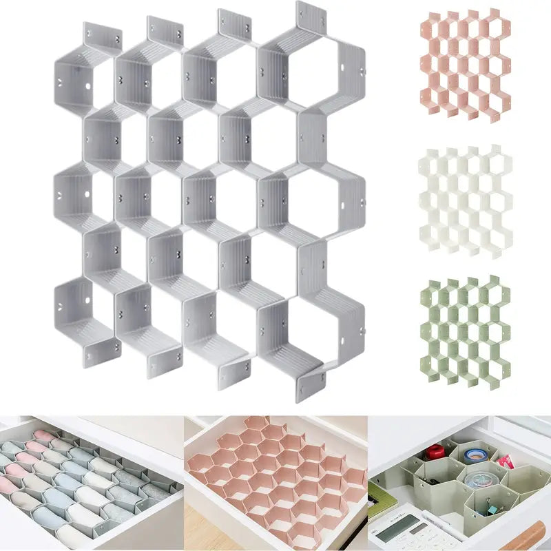 Adjustable Drawer Organizer Set for Home Storage