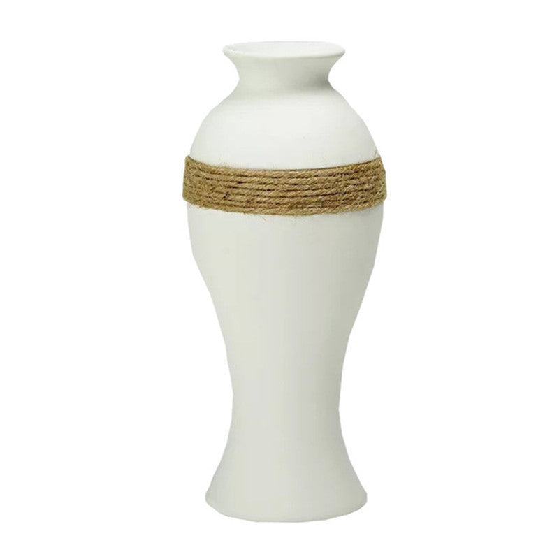 White European Ceramic Decorative Flower Vase for Home