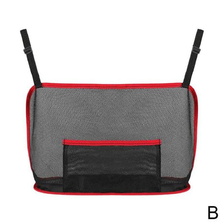 Large Capacity Car Seat Organizer Mesh Pouch Holder
