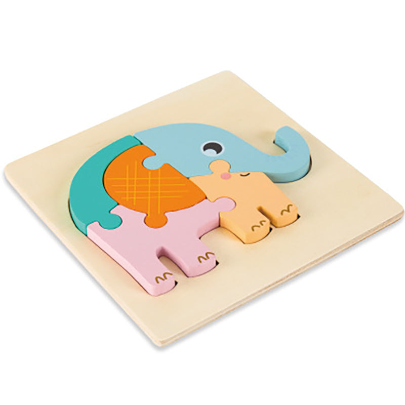 3D Cartoon Animal Puzzle for Kids - Educational Toy