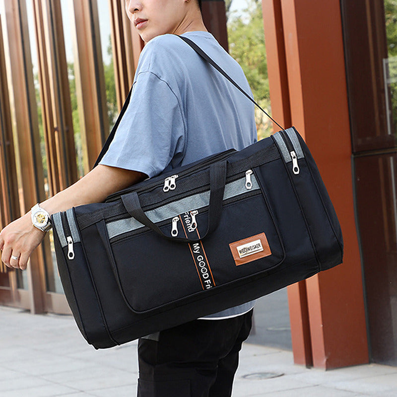 Large Capacity Portable Travel Duffle Bag for Men