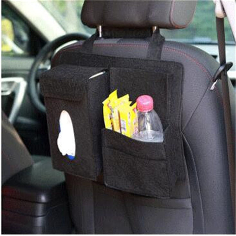 Car Backseat Storage Bag - Felt Organizer