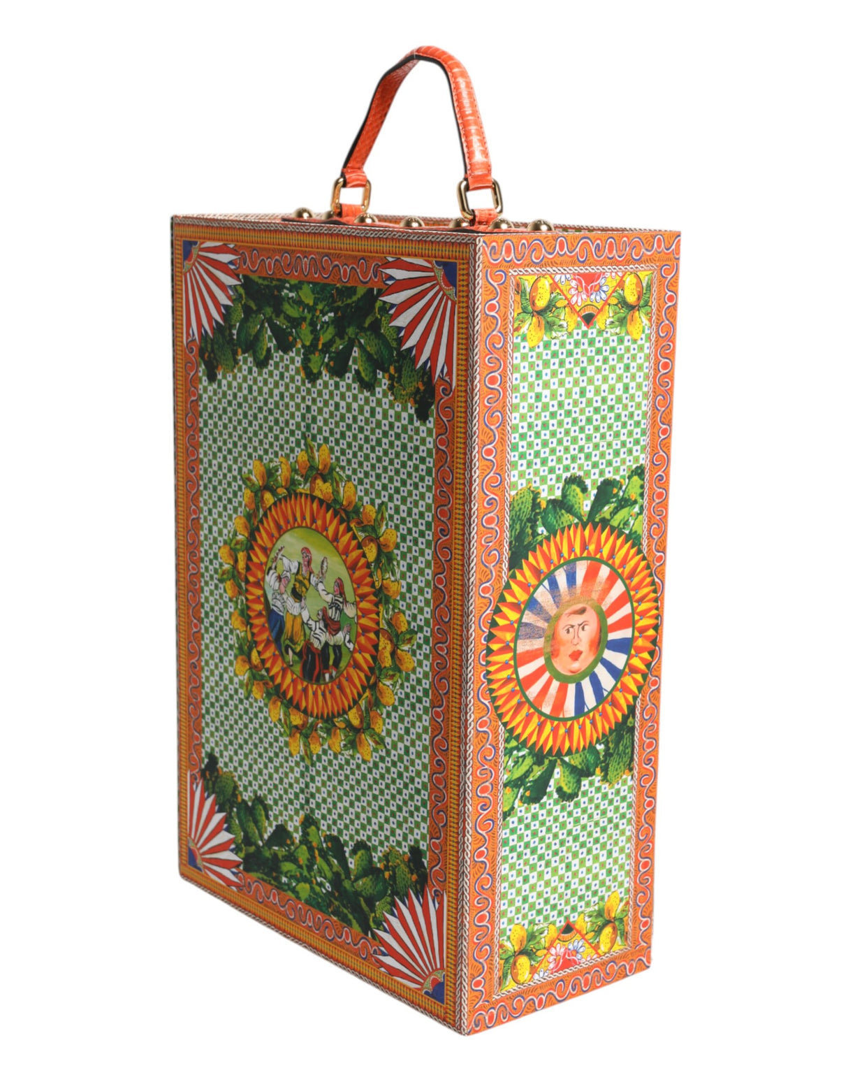 Dolce & Gabbana Black Dress Ceramic Porcelain Fashion Leather Sicily Dolls