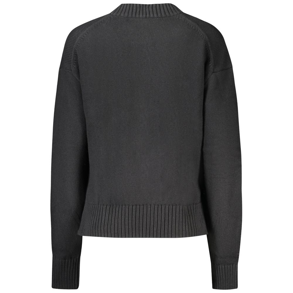 Calvin Klein Black Cotton Sweatshirt