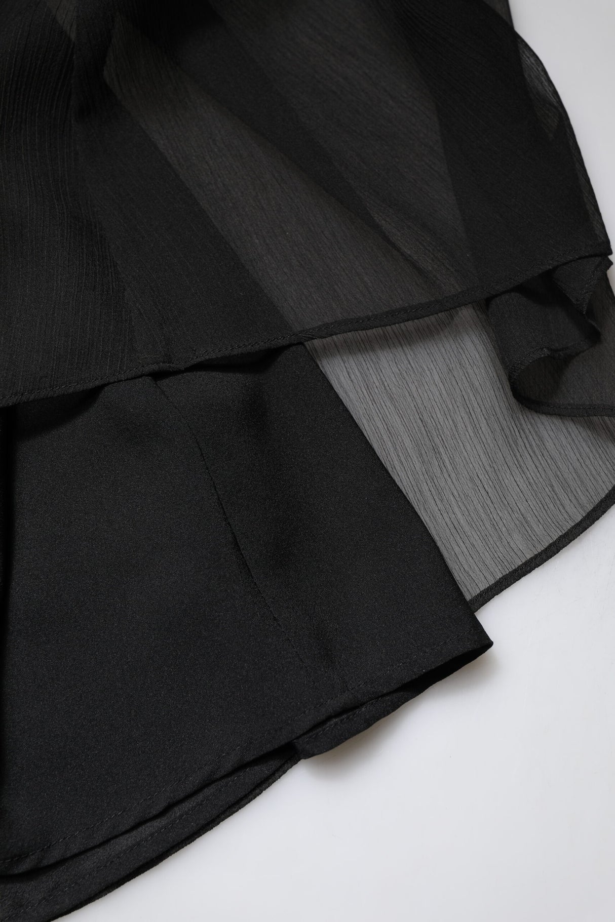 Marciano by Guess Black Tulle Pearl Sleeveless Long Gown Dress