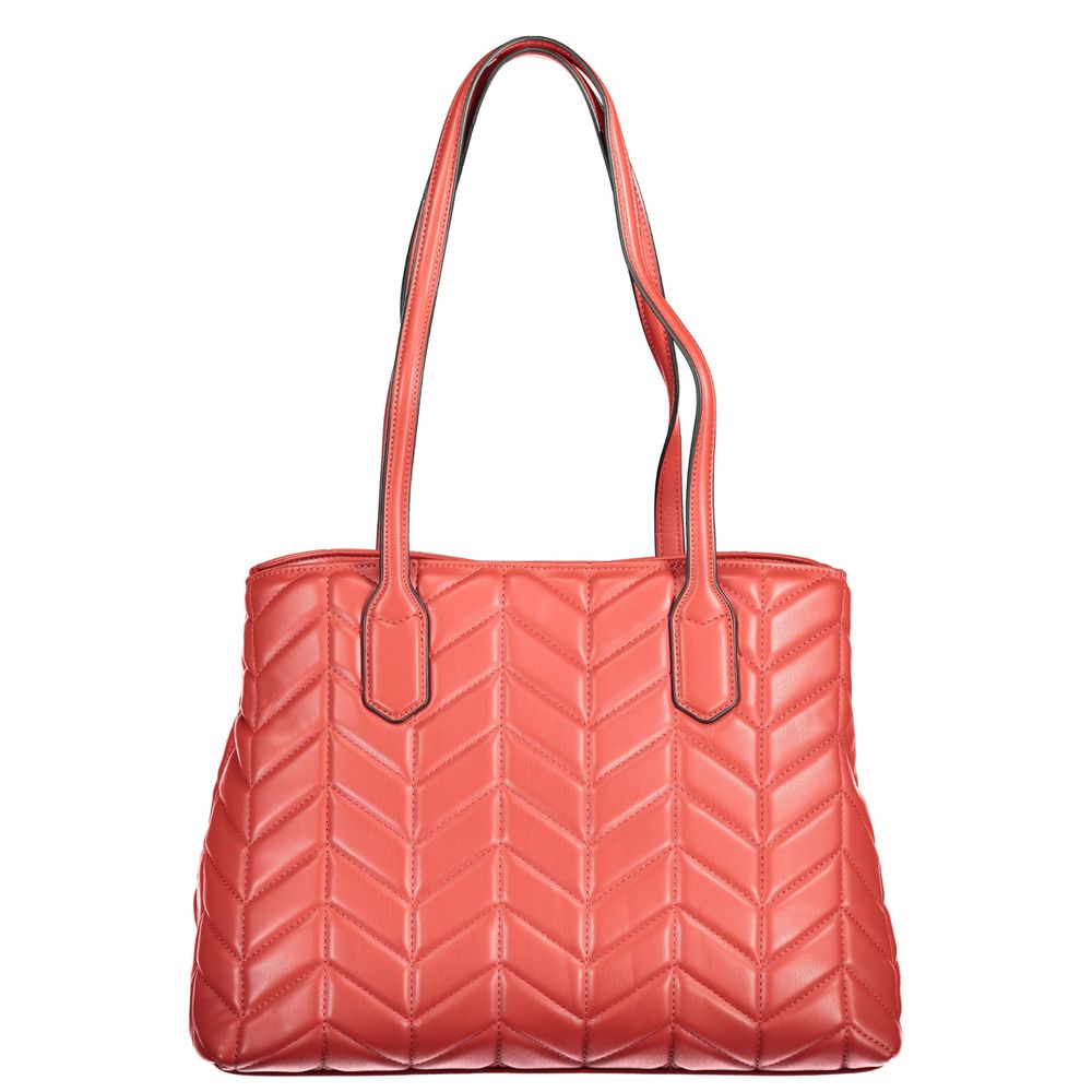 Mario Valentino Rosso Polyurethane Women Handbag