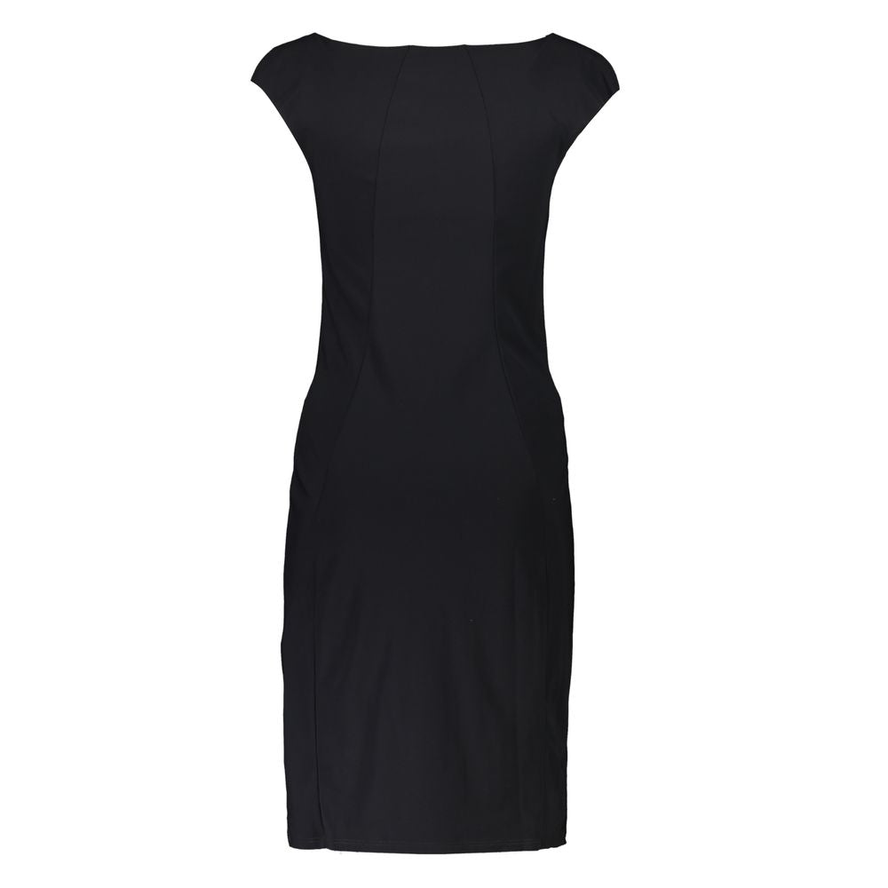 Patrizia Pepe Black Elastane Casual Dress