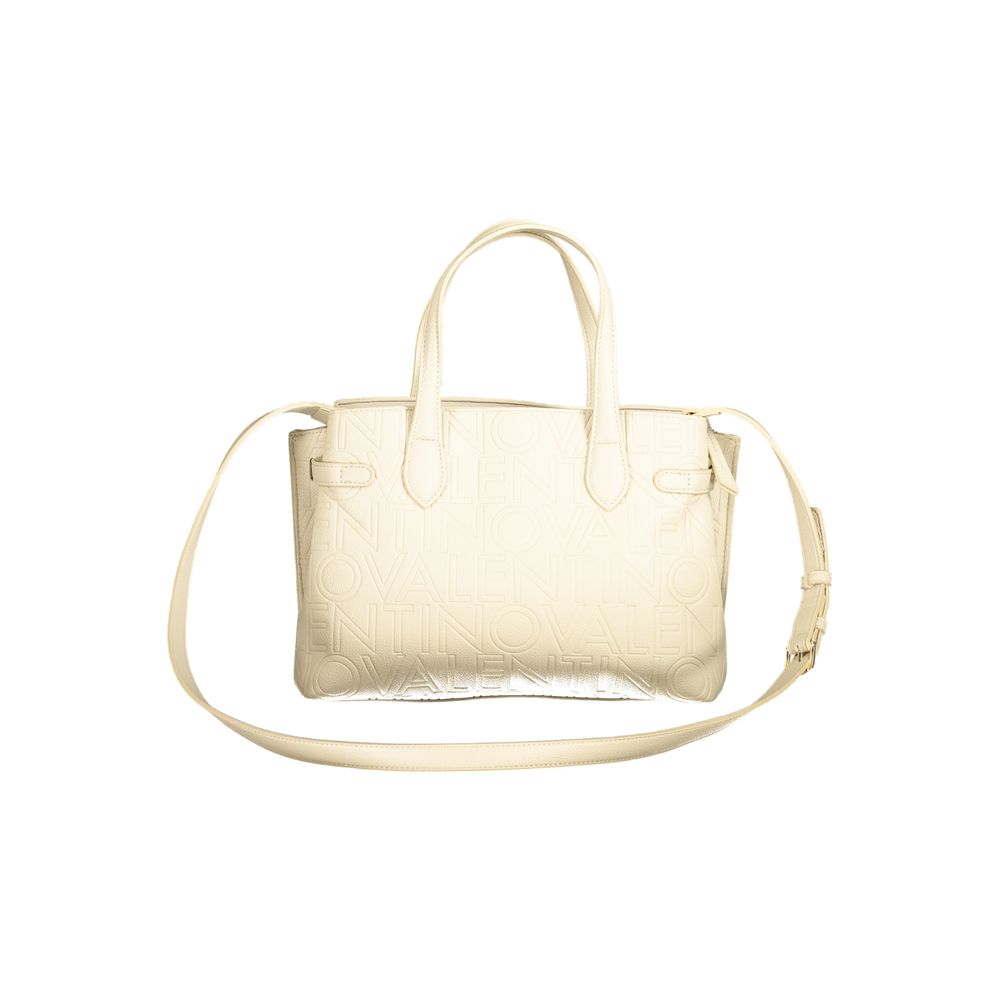Mario Valentino Beige Polyurethane Women Handbag