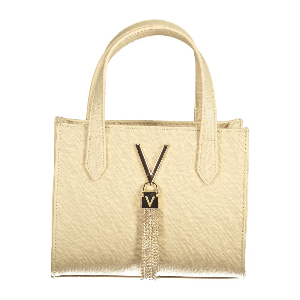 Mario Valentino Beige Polyurethane Women Handbag