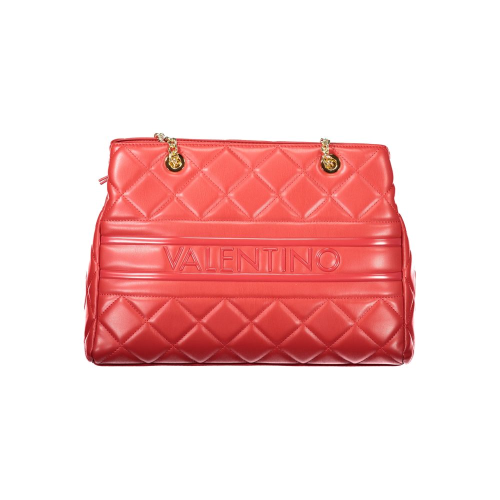 Mario Valentino Red Polyethylene Women Handbag