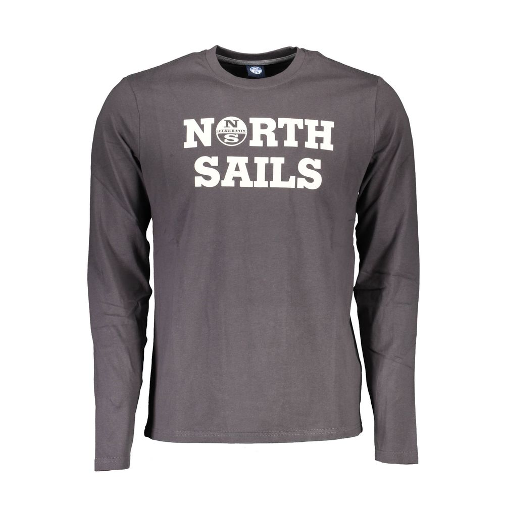 North Sails Grigio Cotton Men's T-Shirt
