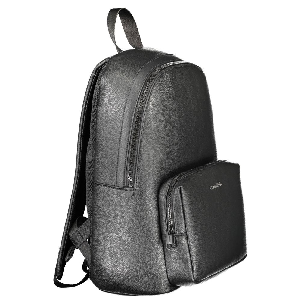 Calvin Klein Nero Poliuretano Men Backpack