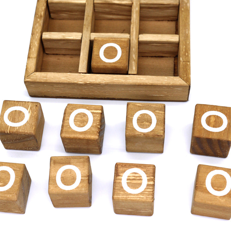Wooden XO Chess Educational Toy for Children