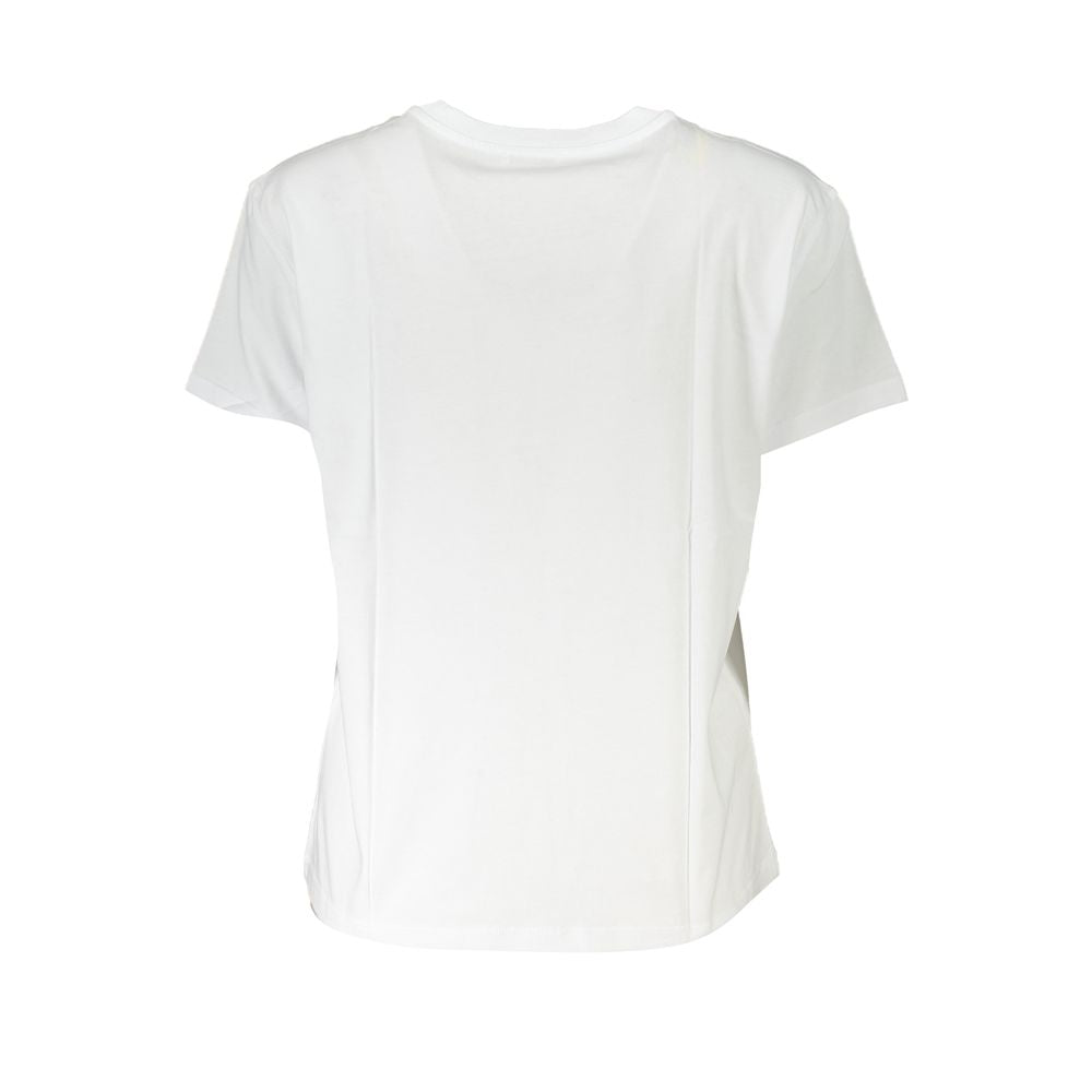 Patrizia Pepe White Cotton T-Shirt