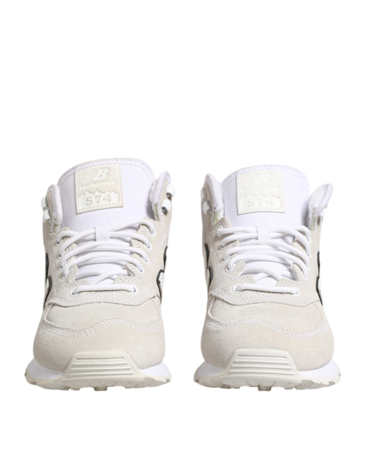 New Balance Off White Suede Sneakers Shoes