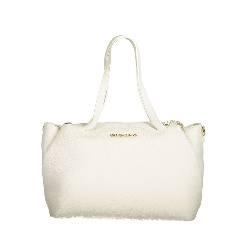 Mario Valentino Bianco Polyurethane Woman Handbag