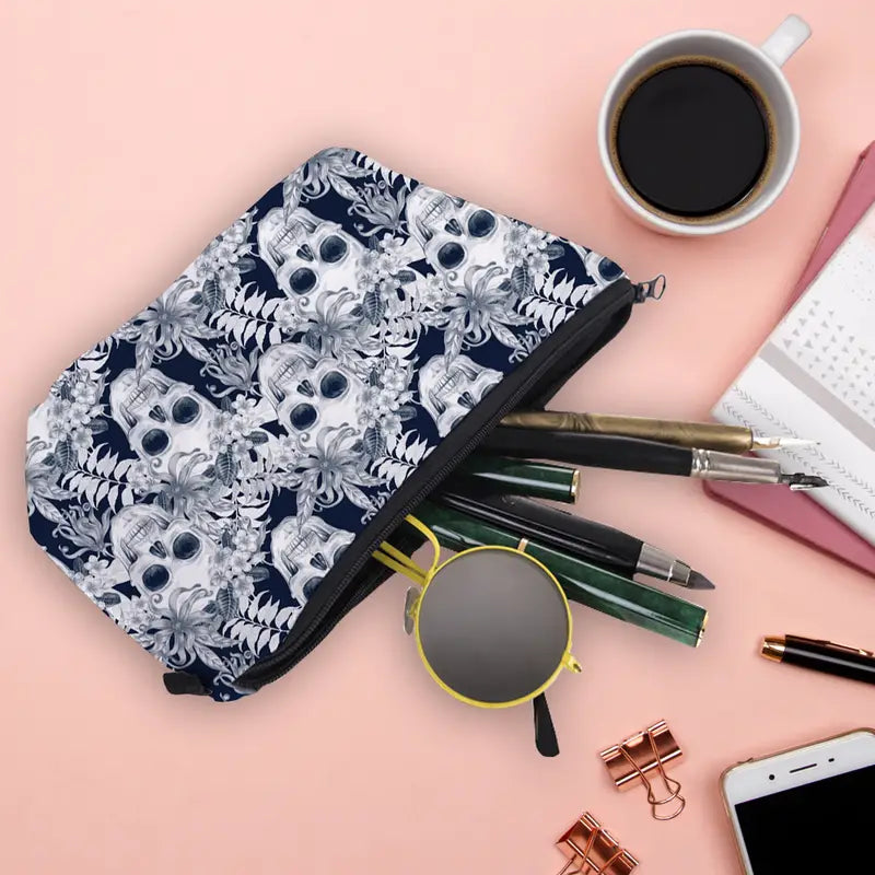 Large Makeup Bag - Travel Cosmetic Brush Organizer