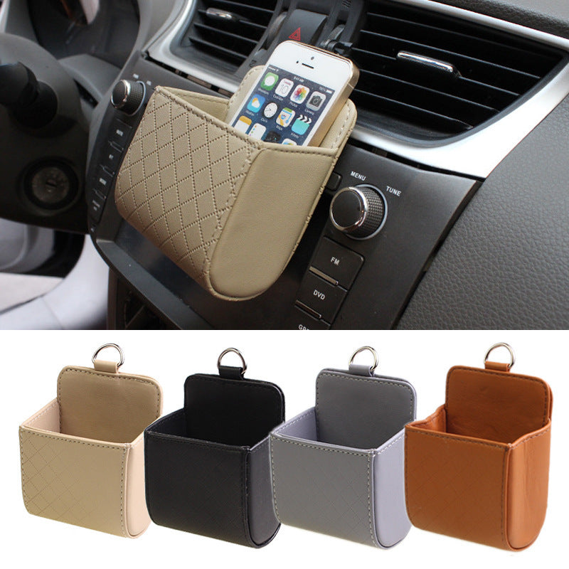 Car Vent Storage Bag and Phone Holder Organizer