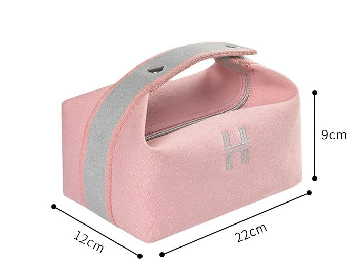 Waterproof Canvas Travel Toiletry Organizer Bag