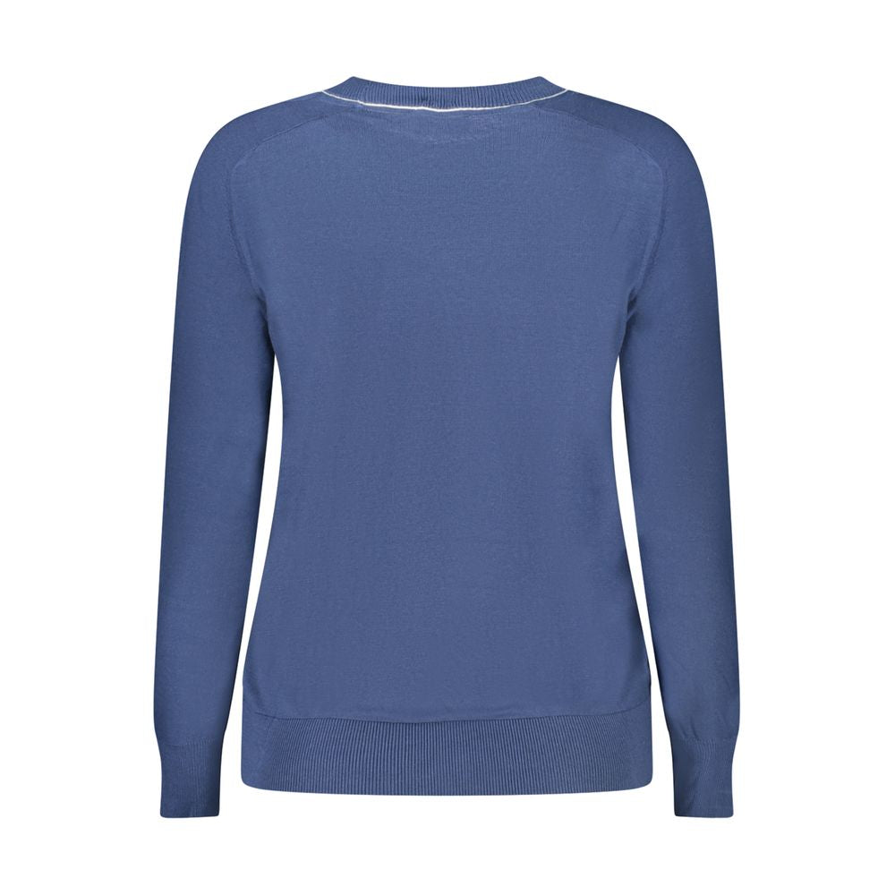 North Sails Blue Viscose Women's Sweater