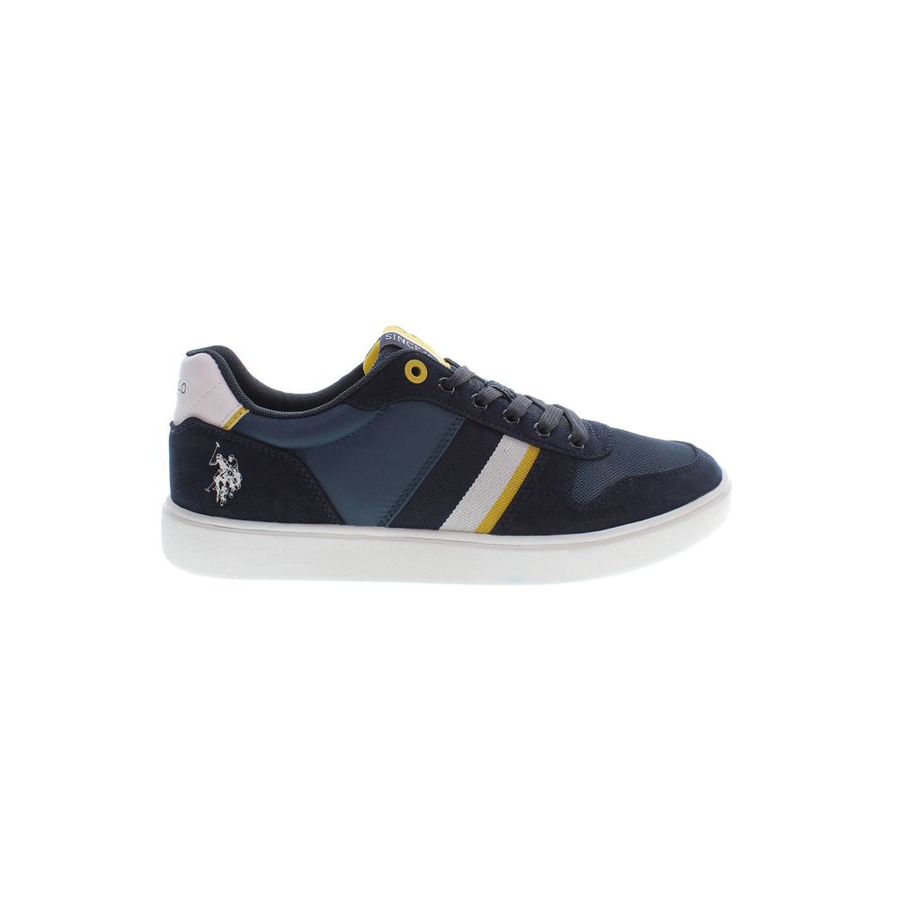 U.S. POLO ASSN. Blue Polyester Athletic Sneakers