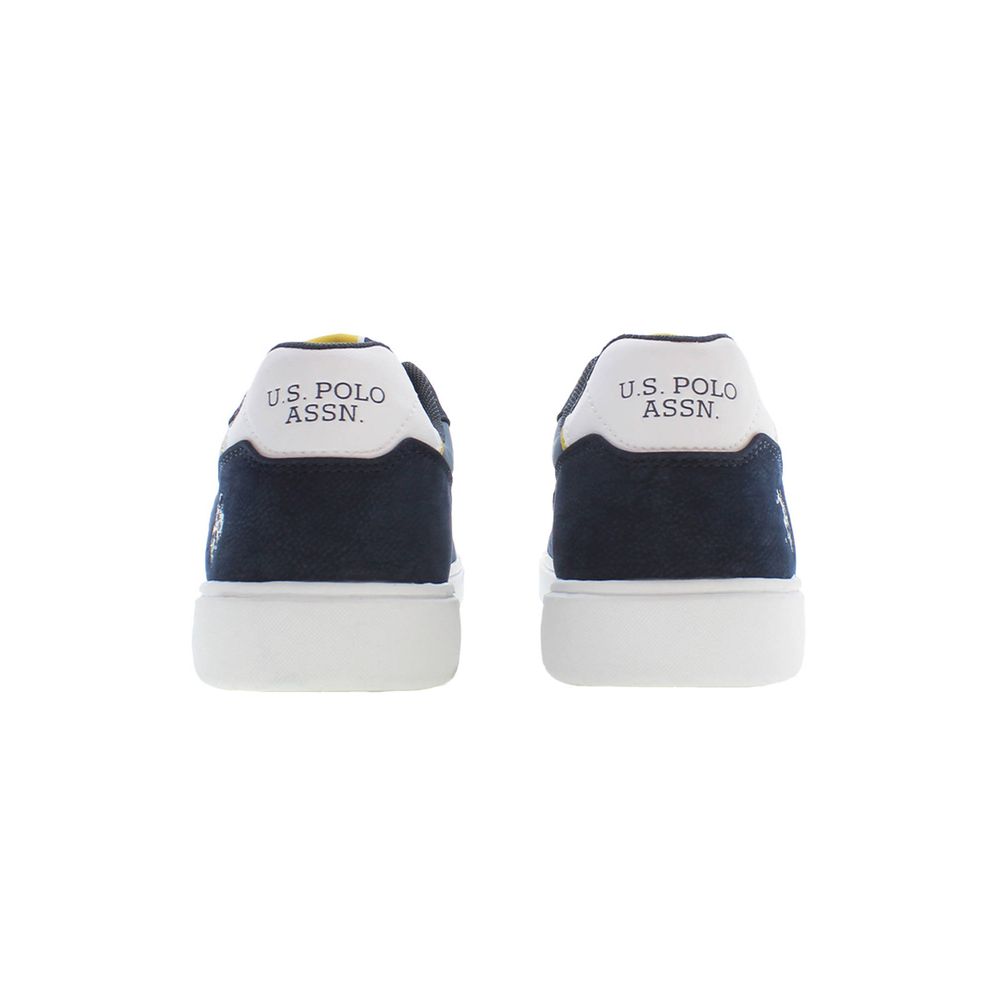 U.S. POLO ASSN. Blue Polyester Athletic Sneakers
