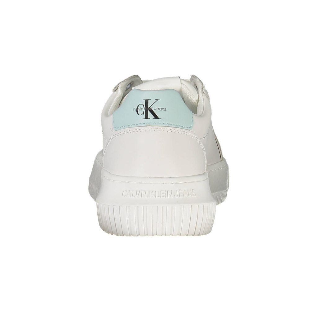 Calvin Klein Bianco Leather Women Sneaker