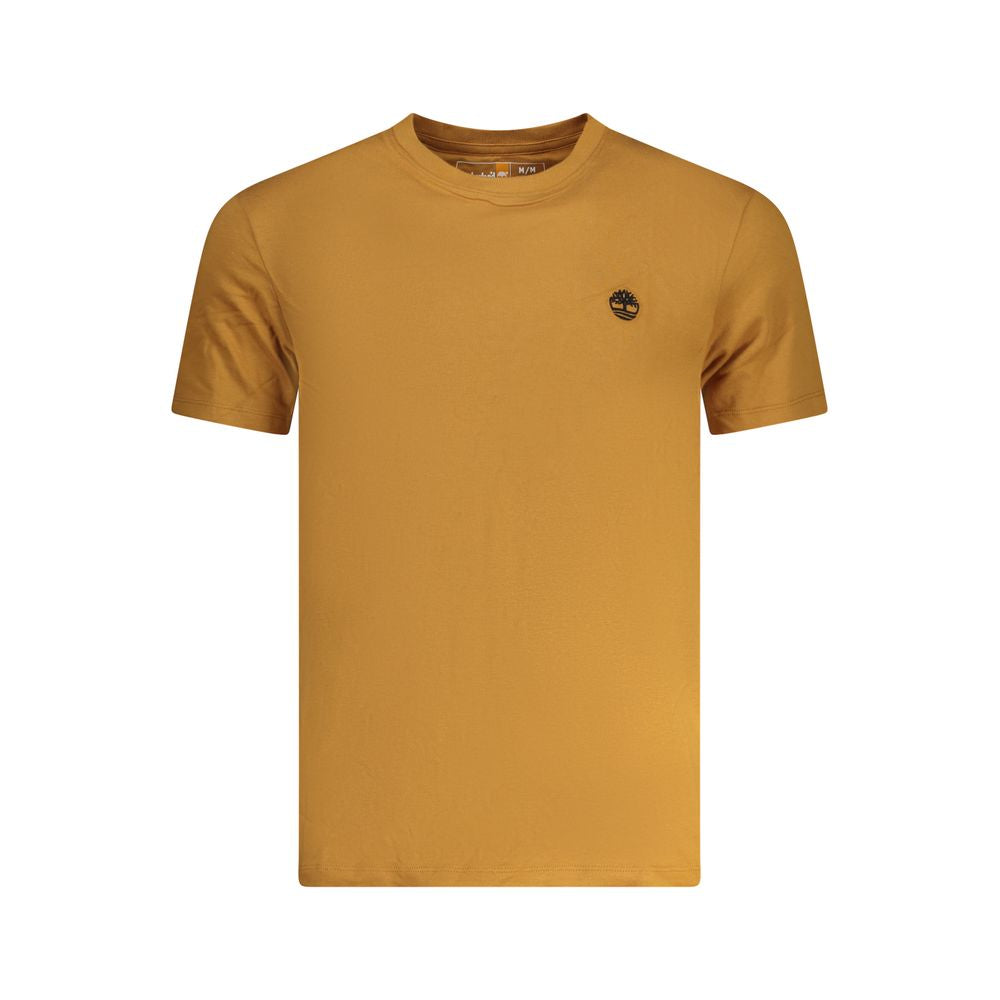 Timberland Marrone Cotton Men T-Shirt