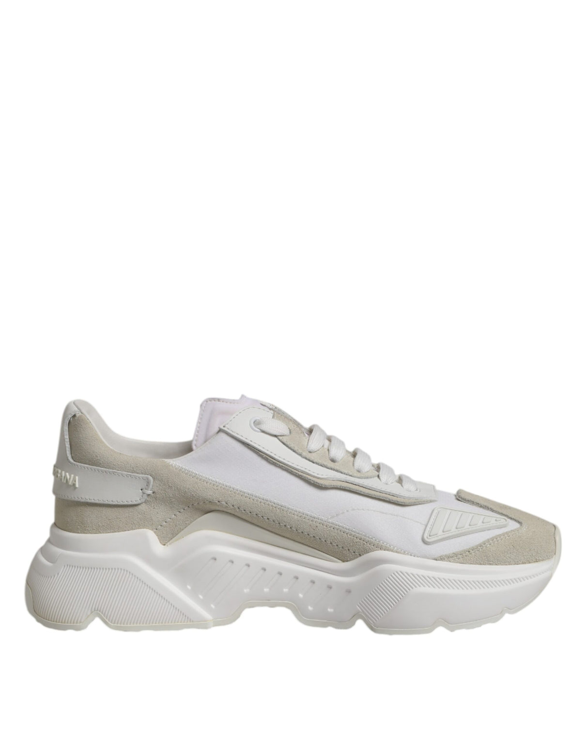 Dolce & Gabbana White Low Top Daymaster Men Sneakers Shoes